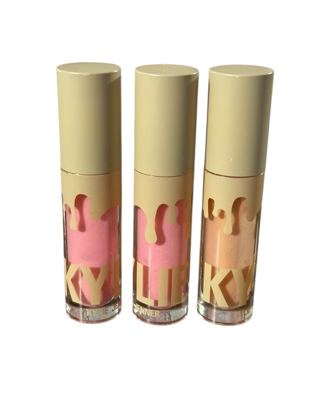 Kylie Jenner High Gloss Up To Snow Good & Santa’s Slay NWOB 0.11oz Limited Ed